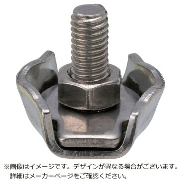 水本機械製作所 MIZUMOTO MACHINE 水本 ステンレス シングルワイヤークリップ 使用ロープ径1.5mm B-2362