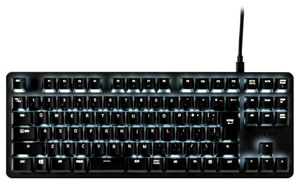 RAZER｜レイザー ゲーミングキーボード BlackWidow Lite JP Classicブラック RZ03-02640700-R3J1 [USB /有線]