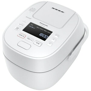 パナソニック　Panasonic 炊飯器 可変圧力IHおどり炊き ホワイト SR-MPW100-W [圧力IH /5.5合]