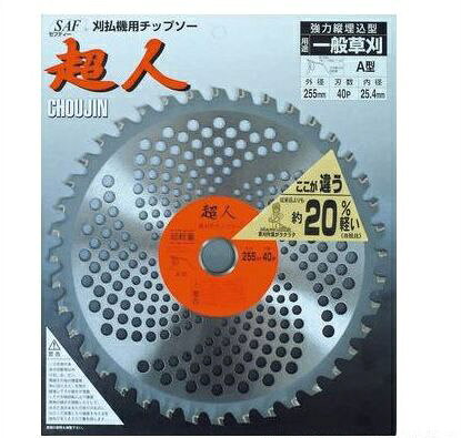 小林鉄工所｜KobayashiTekkosho SAF 超人A型 255X40P SAF