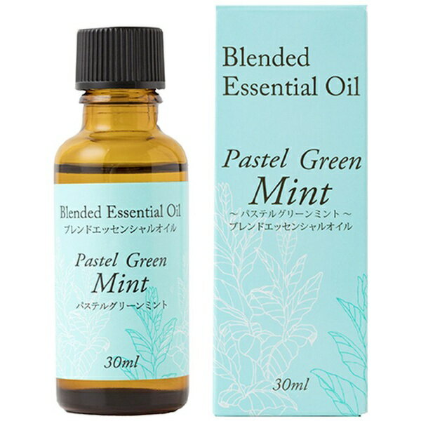 生活の木｜TREE OF LIFE 夏季限定ブレンド精油パステルグリーンミント 30mL［ミント＆レモン季節限定品］ 08-024-2290