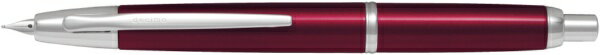 PILOT｜パイロット キャップレス　デシモ 万年筆 ノック式 レッド FCT-15SR-REF [極細字（EF）]
