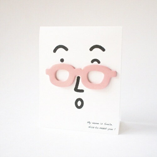 スガイワールド｜SUGAI WORLD SW-MF-PKめがね付箋ピンク SW-MF-PK 【代金引換配送不可】