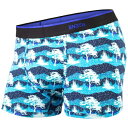 マイパッケージ WEEKDAY TRUNKS PRINT WONDERLAND BLUE L