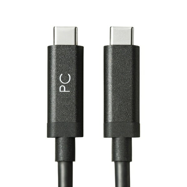 �ڥ���ȥ꡼�Ǻ���2���ݥ�����������1/20�ޤǡ� ����掠�ץ饤��SANWA SUPPLY USB-C �� USB-C�����֥� [���� /���� /ž�� /5.0m /4K /PD60W /USB3.2 Gen2] �֥�å� KC-ALCCA1250