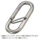 水本機械製作所|MIZUMOTO MACHINE 水本 ステンレス プチカラビナ(ハズレ止め付) 線径4mm長さ40mm PK-4(4)