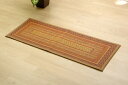 イケヒコ|IKEHIKO い草マット FランクスBE 約35×90cm(裏:ウレタン) ベージュ(3)