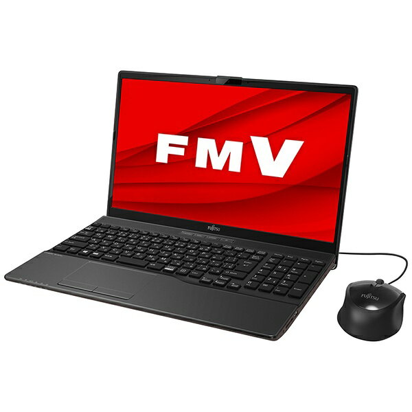 富士通　FUJITSU FMVA42E1B1 ノートパソコン FMV LIFEBOOK AH42/E1 ブライトブラック [15.6型 /AMD Athlon /SSD：256GB /メモリ：4GB /2020年5月モデル][15.6インチ office付き 新品 windows10]