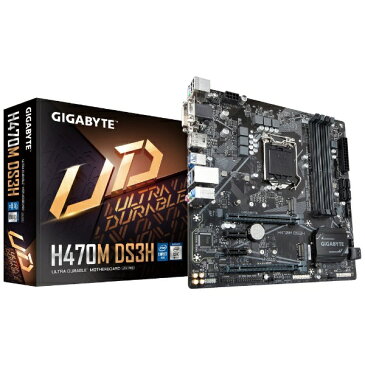 GIGABYTE　ギガバイト マザーボード H470M DS3H [MicroATX /LGA1200]