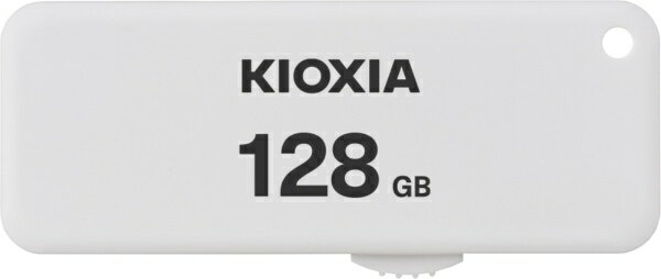 KIOXIA｜キオクシア USBメモリ TransMemory U203(Mac/Windows11対応) ホワイト KUS-2A128GW [128GB /USB TypeA /USB2.0 /スライド式]