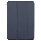 BUFFALO｜バッファロー 11インチ iPad Pro（第2世代）用 ハイブリッドマットレザーケース ブルー BSIPD2011CHLBL