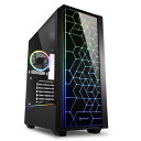 SHARKOON|シャークーン PCケース SHA-RGB LIT100 ブラック(2)