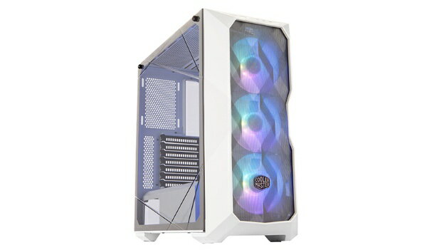 【エントリーで2倍pt(5/20まで)】 クーラーマスター｜COOLER MASTER PCケース MasterBox TD500 Mesh White ホワイト MCB-D500D-WGNN-S01