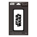 「STAR WARS」ロゴデザインの端末の色を生かせるクリア仕様のiPod touch(第7/6/5世代)用クリアガラスタフケースです。MIL規格（MIL-STD-810G)の2項目、落下、振動に準拠した試験をクリアしたタフ設計。背面はキズに強い高硬度9Hガラスを採用、ケースの四隅はエアークッションを採用し耐衝撃設計にしました。サイド部分はやわらかく丈夫なTPU素材で着脱もラクラク。側面のボタンや充電口もTPU素材にてしっかり保護しています。ガラスが万一割れてしまっても、安全な飛散防止加工済み。