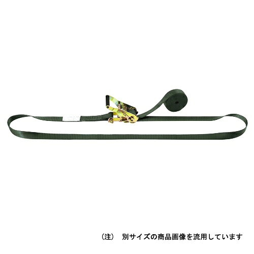 走行中の衝撃荷重に強い、プロ仕様です。走行中の衝撃荷重に強い、プロ仕様。熱処理済み本体金具に強靭なポリエステルベルト採用の安全設計です。耐久性に優れたポリエステルベルトを使用しています。仕様●ベルト幅： 50mm●ベルト長さ： 6M●安全使用荷重： 500kgf以下材質●本体金具及び端末金具： S45C●ベルト： ポリエステル
