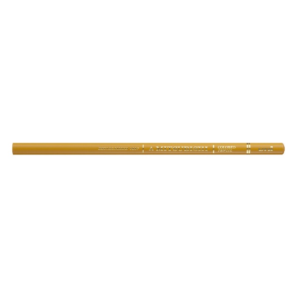 三菱鉛筆｜MITSUBISHI PENCIL uni COLORED(ユニカラー) 色鉛筆 単色 ゴールドオーカー UCN.553