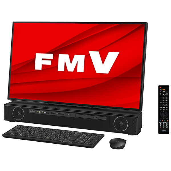 富士通FUJITSUFMVF90E2BデスクトップパソコンESPRIMOFH90/E2(テレビ機能)オーシャンブラック 27型/