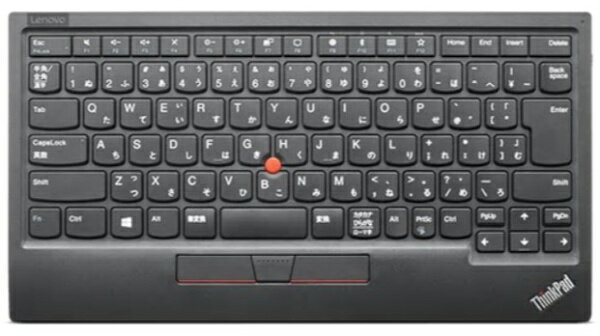 レノボジャパン｜Lenovo キーボード ThinkPad トラックポイント キーボード II 日本語 ブラック 4Y40X49522 [Bluetooth・USB /ワイヤレス]