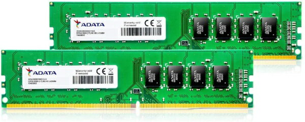 ADATA｜エイデータ 増設メモリ デスクトップ用 AD4U266638G19-D DIMM DDR4 /8GB /2枚