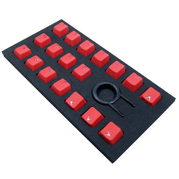 Bit Trade One｜ビットトレードワン 〔キーキャップ〕 ゲーミングカスタムキートップセット レッド BFRKCRD【rb_ keyboard_cpn】