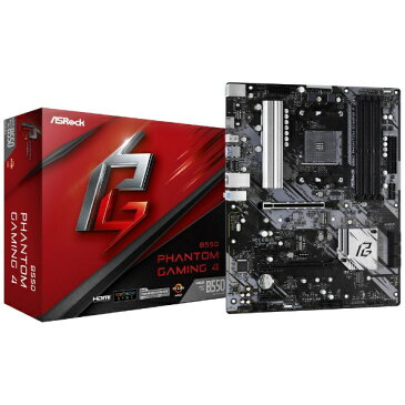 ASROCK　アスロック ゲーミングマザーボード B550 Phantom Gaming 4 [ATX /Socket AM4]