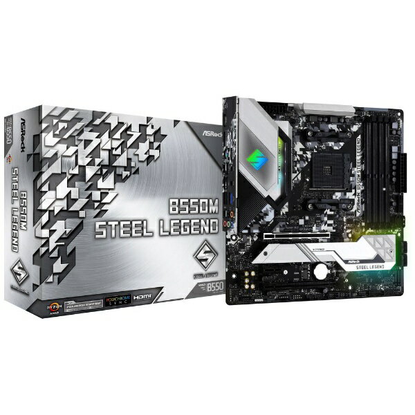 ASROCK｜アスロック マザーボード B550M Steel Legend [MicroATX /Socket AM4]