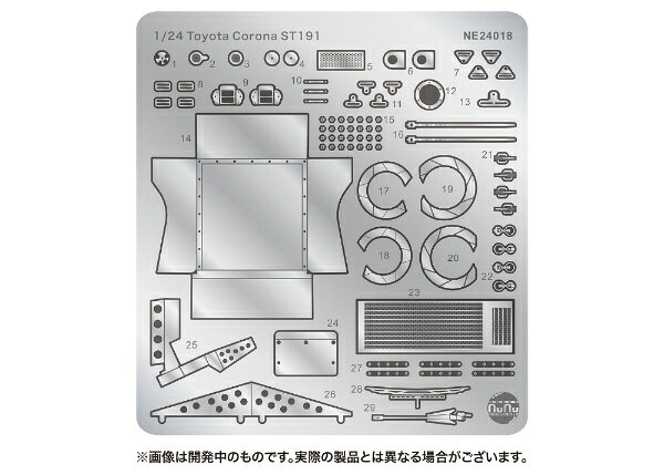 プラッツ｜PLATZ 1/24トヨタ コロナST191 94JTCCインターナショナル鈴鹿500km ウィナー用ディテールアップ NuNu 【代金引換配送不可】