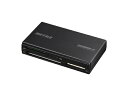 BUFFALO｜バッファロー BSCR708U3BK マルチカードリーダー UHS-II対応モデル BSCR708U3シリーズ ブラック USB3.0/2.0/1.1