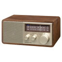 Sangean｜サンジーン FM/AMラジオ対応 ブルートゥーススピーカー ウォールナット WR-302 Bluetooth対応 【rb_audio_cpn】