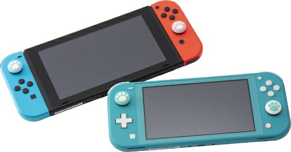 サイバーガジェット｜CYBER Gadget SWITCH Joy-Con用 アナログスティックカバーねこにゃんプラス（パステル） CY-NSJCASCNP-PA【Switch/Switch Lite】 biccamera-13126781 楽天ビック(ビックカメラ×楽天) サンプル画像2