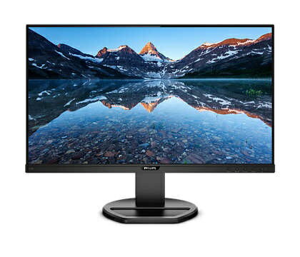 PHILIPS｜フィリップス 243B9/11 USB-C接続 PCモニター ブラック [23.8型 /フルHD(1920×1080) /ワイド /75Hz]