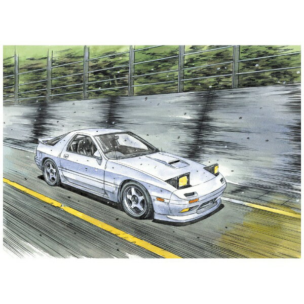 パッケージデザインを一新して再登場。■赤城の白い彗星・高橋涼介のFC3S RX-7を再現。■エンジン付属。■リトラクタブルヘッドライトは開いた状態も選択にて再現可能。(C)しげの秀一/講談社（R）KODANSHA