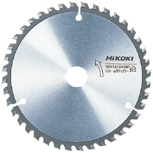乐天商城 - HiKOKI｜ハイコーキ HiKOKI　リフォーム用チップソー　145mm×40P 0032-3254