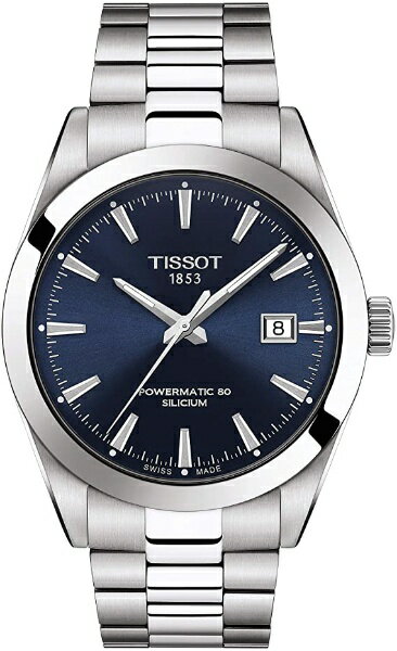 Other - TISSOT｜ティソ T1274071104100 GENTLEMAN AT BL SS （ヘイコウ） ブルー [並行輸入品] 【代金引換配送不可】