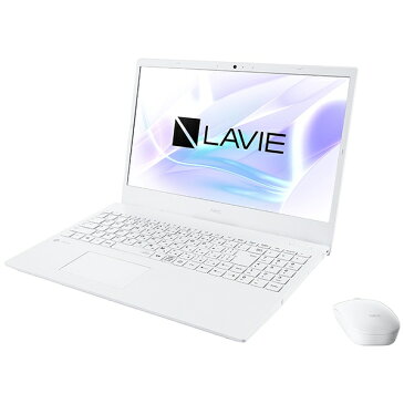 NEC　エヌイーシー PC-N1515AAW ノートパソコン LAVIE N15(N1515/AA) パールホワイト [15.6型 /AMD Athlon /SSD：256GB /メモリ：4GB /2020年夏モデル][15.6インチ office付き 新品 windows10]