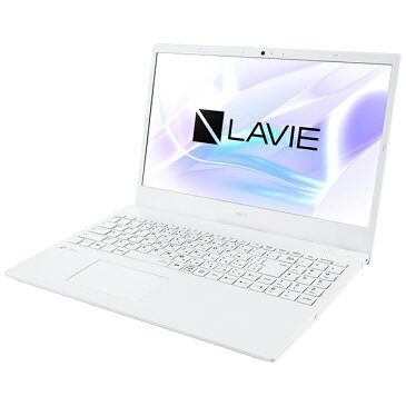 NEC　エヌイーシー PC-N151EAAW ノートパソコン LAVIE N15シリーズ パールホワイト [15.6型 /AMD Athlon /HDD：500GB /メモリ：4GB /2020年夏モデル]