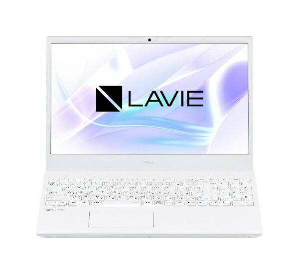 NEC　エヌイーシー PC-N151EAAW ノートパソコン LAVIE N15シリーズ パールホワイト [15.6型 /AMD Athlon /HDD：500GB /メモリ：4GB /2020年夏モデル]