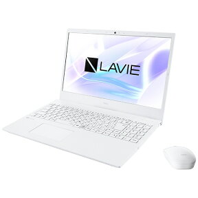 【ビックカメラグループオリジナル】 NEC｜エヌイーシー ノートパソコン LAVIE N15シリーズ パールホワイト PC-N1566AZW-2 [15.6型 /Windows10 Home /AMD Ryzen 7 /Office HomeandBusiness /メモリ：8GB /SSD：512GB /2020年夏モデル]【rbpc2022】