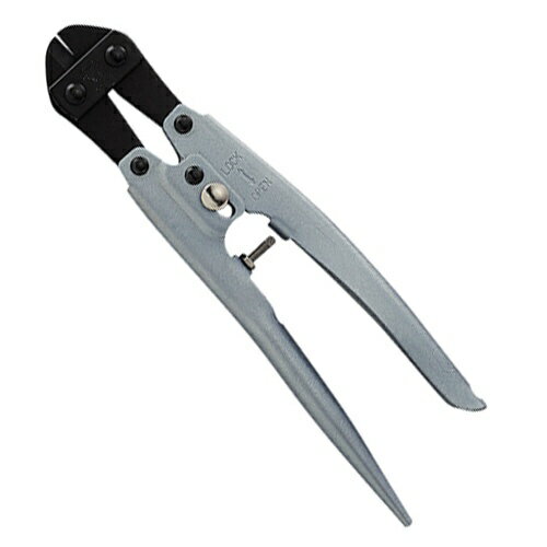 シノ付のカッターです。便利なシノ付です。仕様●全長： 225mm●重量： 330g●切断能力： 鉄線4mm・ピアノ線2mm