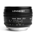 レンズベビー｜LENSBABY ベルベット28mmF2.5ソフトBK キヤノンEF Velvet28BK-EF キヤノンEF /単焦点レンズ