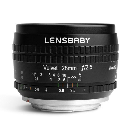 󥺥٥ӡLENSBABY ٥٥å28mmF2.5եBK ˥F Velvet28BK-F [˥F /ñ]