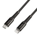 KOMATECH｜コマテック PD対応 USB Type-C to ライトニングケーブル（Type-C to Lightning Cable ) Freedy ブラック EA1407BK 30cm