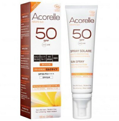 アコレル｜Acorelle サンプロテクションスプレー50(100ml/フェイス・ボディ用) AC6242