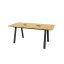 PLUS|プラス ダイニングワークテーブル ダイニングテーブル 幅180cm 奥行100cm PLUS 【メーカー直送・代金引換不可・時間指定・返品不可】