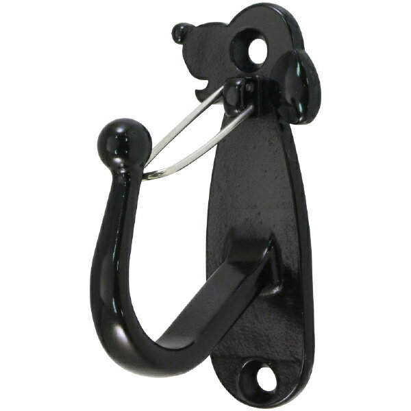 ひめじや｜himejiya ひめじや ステンレス わんこフック　ブラック ひめじや WAN-2BL