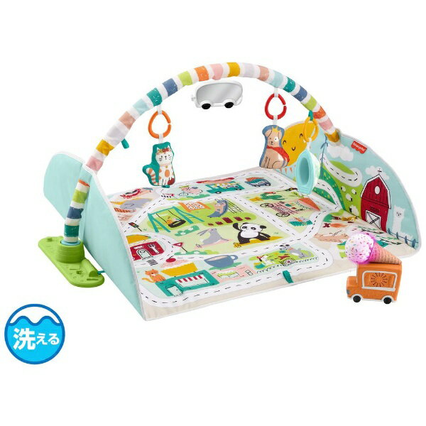 マテル｜Mattel 3WAY！遊べる地図マットに変身ベビージム