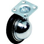 SAMSONG CASTER｜サムソンキャスター SAMSONG　サムソン　メタルボールキャスター　自在　ゴム車　60mm