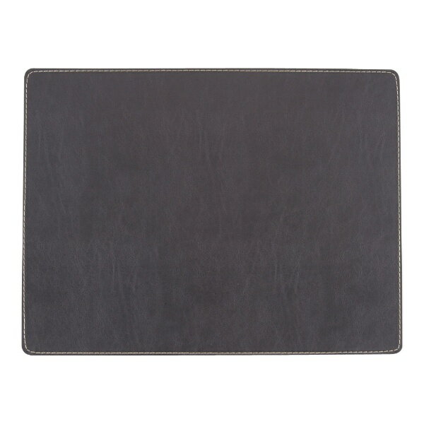 ジックザック｜ZICZAC プレースマット ユニ レクタンギュラー ブラック ＜PZI0401＞