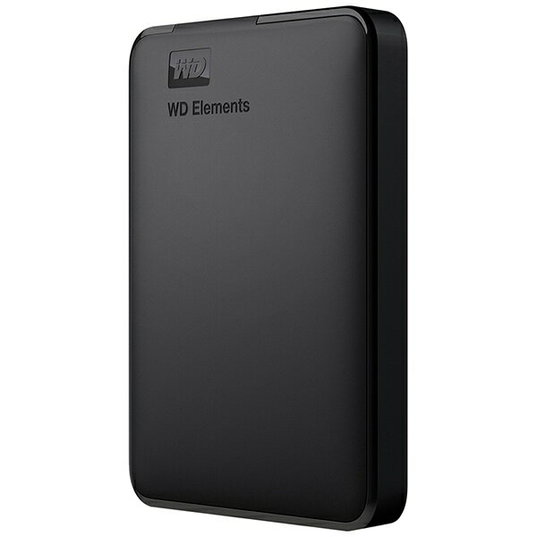 WESTERN DIGITALå ǥ WDBUZG0020BBK-JESE դHDD USB-A³ WD Elements Portable [2TB /ݡ֥뷿]