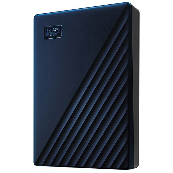 【エントリーで2倍pt(5/20まで)】 WESTERN DIGITAL｜ウェスタン デジタル WDBA2F0050BBL-JESE 外付けHDD USB-C＋USB-A接続 My Passport for Mac 5TB /ポータブル型